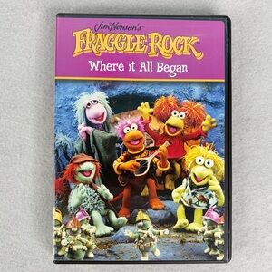 FRAGGLE ROCK - Where It All Began 
DVD Brand NEW Factory Sealed Jim Henson